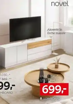XXXLutz novel LOWBOARD Angebot