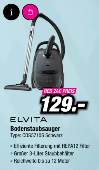 Elvita Bodenstaubsauger