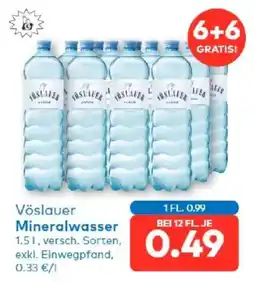 T&G Vöslauer Mineralwasser Angebot