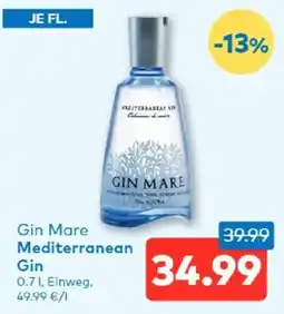 T&G Gin Mare Mediterranean Gin Angebot