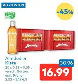 T&G Almdudler Kiste Angebot
