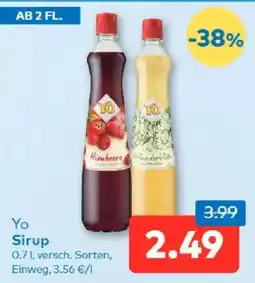 T&G Yo Sirup Angebot