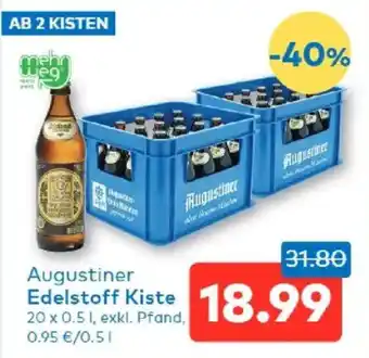 Augustiner Edelstoff Kiste