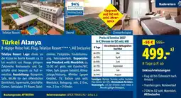 Lidl Reisen Türkei Alanya Angebot