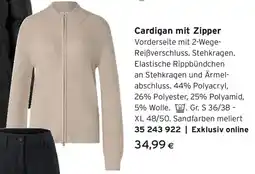 Tchibo Eduscho Cardigan mit Zipper Angebot