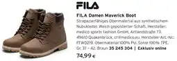 Tchibo Eduscho FILA Damen Maverick Boot Angebot