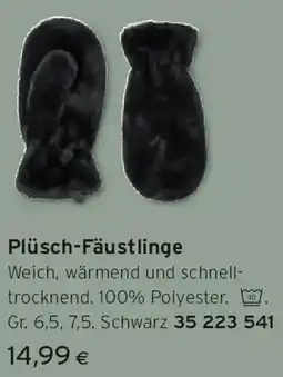 Tchibo Eduscho Plüsch-Fäustlinge Angebot