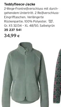 Tchibo Eduscho Teddyfleece-Jacke Angebot