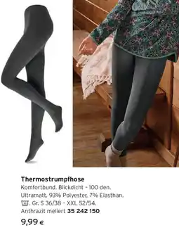 Tchibo Eduscho Thermostrumpfhose Angebot
