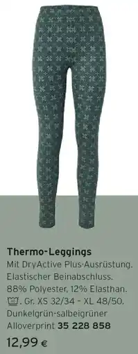 Tchibo Eduscho Thermo-Leggings Angebot