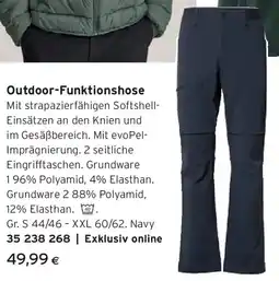 Tchibo Eduscho Outdoor-Funktionshose Angebot