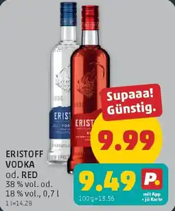 PENNY Eristoff Vodka od. Red Angebot
