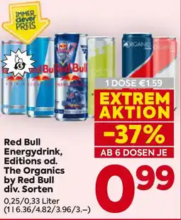 Billa Red Bull Energydrink Angebot