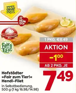 Billa Hofstädter »Fair zum Tier!« Hendl-Filet Angebot