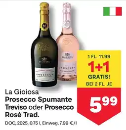 MPreis La Gioiosa Prosecco Spumante Angebot