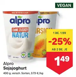 MPreis Alpro Sojajoghurt Angebot