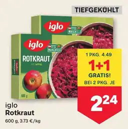 MPreis iglo Rotkraut Angebot