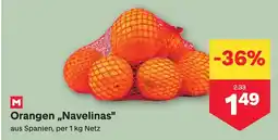MPreis Orangen „Navelinas“ Angebot