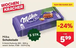 MPreis Milka Schokolade Angebot