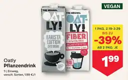 MPreis Oatly Pflanzendrink Angebot