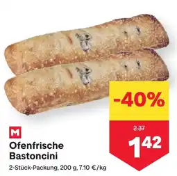 MPreis M Ofenfrische Bastoncini Angebot