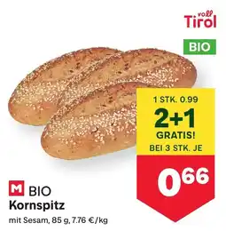 MPreis M BIO Kornspitz Angebot