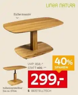 XXXLutz LINEA NATURA BEISTELLTISCH Angebot
