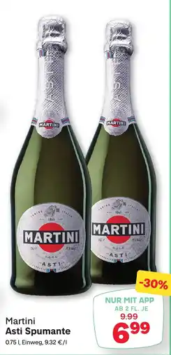 MPreis Martini Asti Spumante Angebot