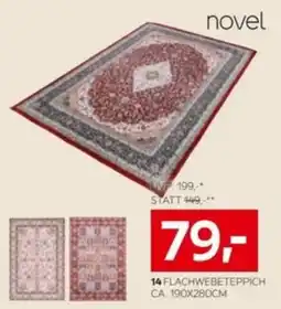 XXXLutz novel FLACHWEBETEPPICH Angebot
