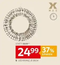 XXXLutz LED Kranz Angebot