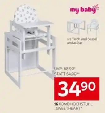 My baby 16 KOMBIHOCHSTUHL „SWEETHEART“