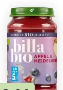 Bipa Billa Bio Gläschen Angebot
