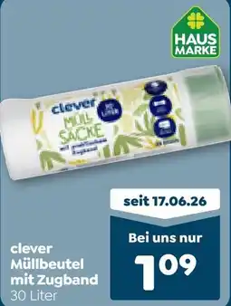 ADEG clever Müllbeutel mit Zugband Angebot