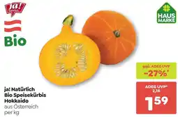 ADEG ja! Natürlich Bio Speisekürbis Hokkaido Angebot