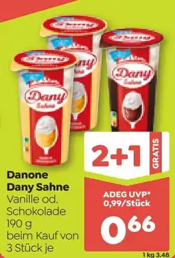 ADEG Danone Dany Sahne Angebot