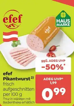 ADEG efef Pikantwurst Angebot