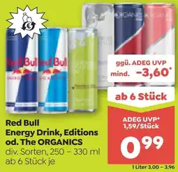 ADEG Red Bull Energy Drink, Editions od. The ORGANICS Angebot