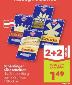 ADEG Schärdinger Käsescheiben Angebot