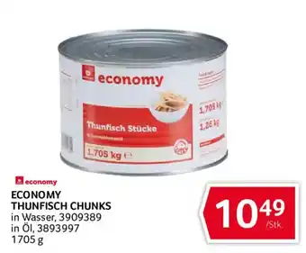 Economy Thunfisch Stücks
