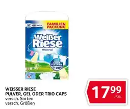 Transgourmet Weisser Riese Pulver, Gel oder Trio Caps Angebot