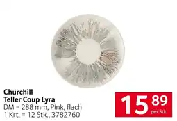 Transgourmet Churchill Teller Coup Lyra Angebot