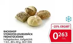 Transgourmet Backshop Steinofen Jourgebäck Frühstücksmix Angebot
