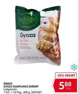 Transgourmet Bibigo Gyoza Dumplings Shrimp Angebot