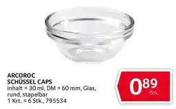 Transgourmet Arcoroc Schüssel Caps Angebot