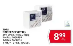 Transgourmet Tork Dinner Servietten Angebot