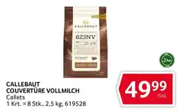 Transgourmet Callebaut Couverture Vollmilch Callets Angebot