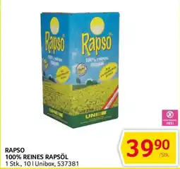 Transgourmet Rapso 100% Reines Rapsöl Angebot