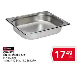 Transgourmet Quality GN Behälter 1/2 Angebot