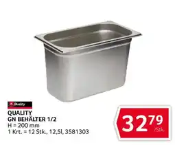 Transgourmet Quality GN Behälter 1/2 Angebot