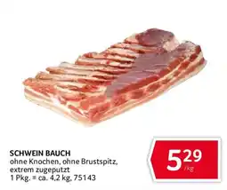 Transgourmet Schwein Bauch Angebot